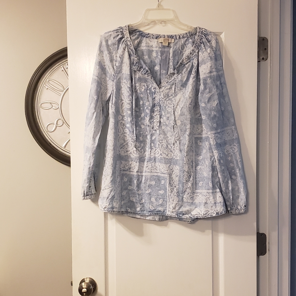 Vintage America pull over top tiedye look size M